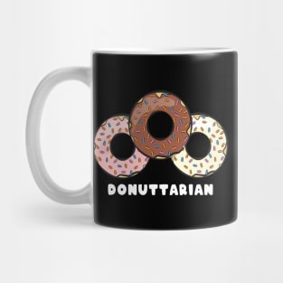 Donuttarian - Funny Donut Saying Mug
